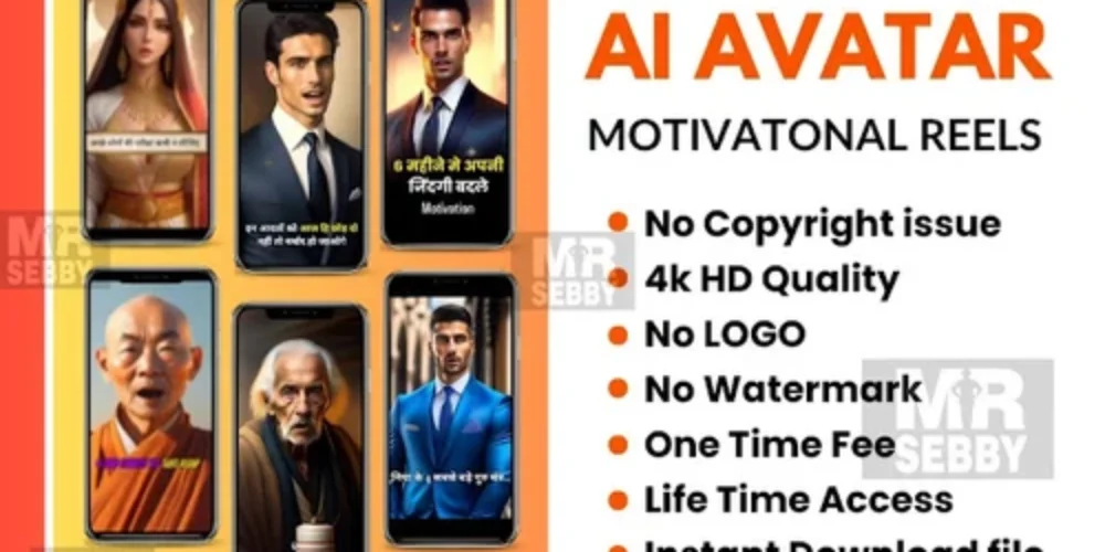 1400+ Motivational Reels (Hindi)