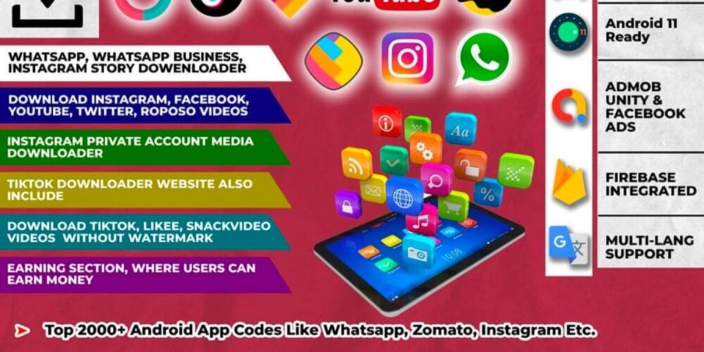 2000+ Android Apps Source Code Free Download